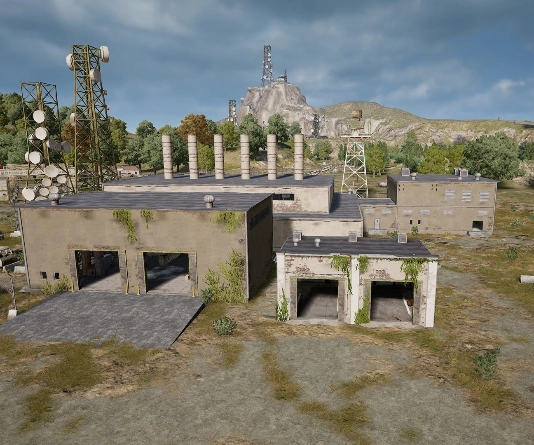 Guess the location on the PUBG Erangel map