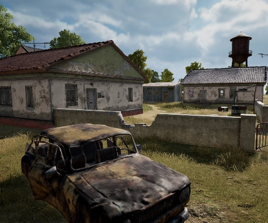 Guess the location on the PUBG Erangel map