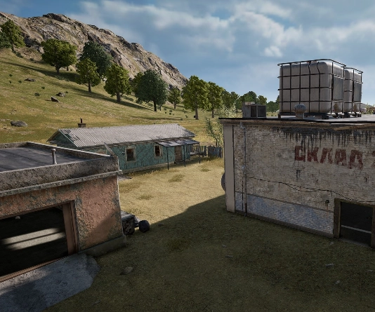 Guess the location on the PUBG Erangel map