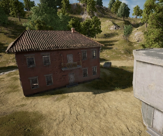 Guess the location on the PUBG Erangel map