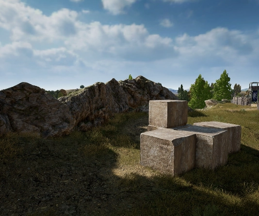 Guess the location on the PUBG Erangel map