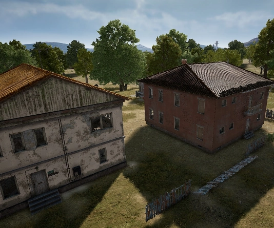 Guess the location on the PUBG Erangel map