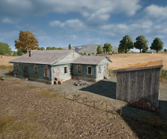 Guess the location on the PUBG Erangel map