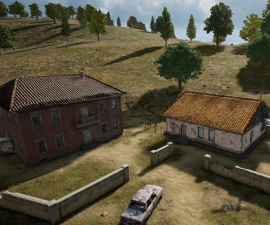 Guess the location on the PUBG Erangel map