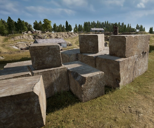 Guess the location on the PUBG Erangel map