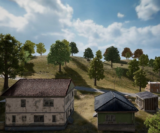 Guess the location on the PUBG Erangel map