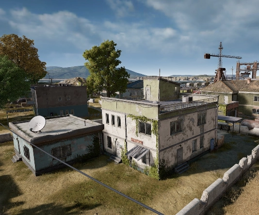 Guess the location on the PUBG Erangel map