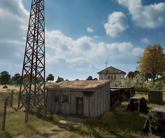 Guess the location on the PUBG Erangel map