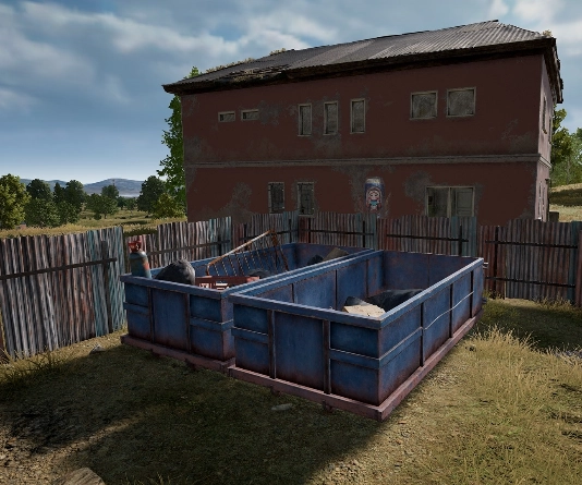 Guess the location on the PUBG Erangel map