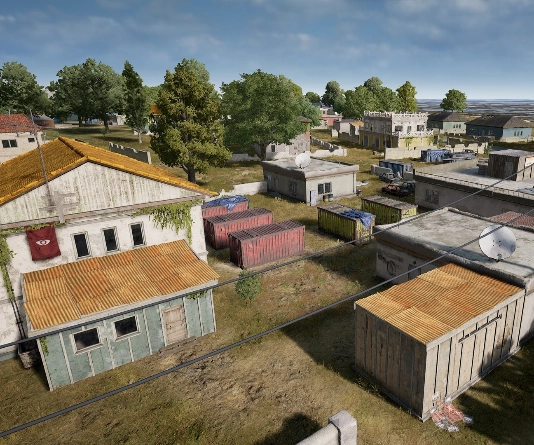 Guess the location on the PUBG Erangel map