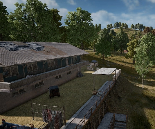 Guess the location on the PUBG Erangel map