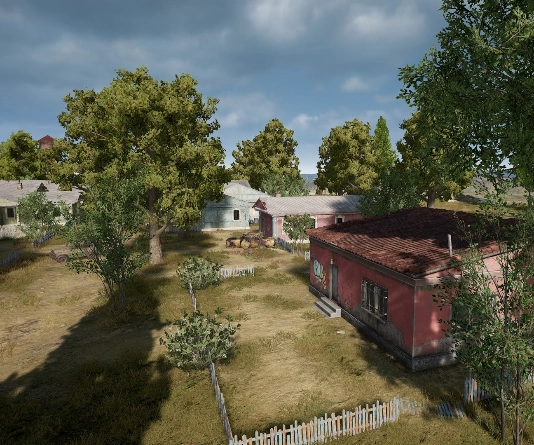 Guess the location on the PUBG Erangel map