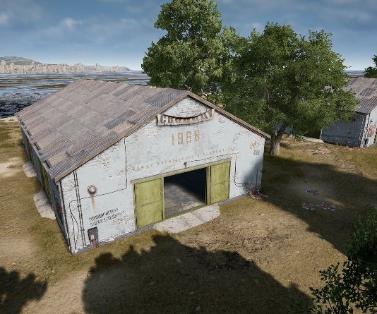 Guess the location on the PUBG Erangel map
