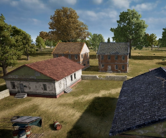 Guess the location on the PUBG Erangel map