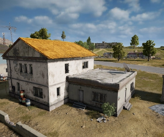 Guess the location on the PUBG Erangel map