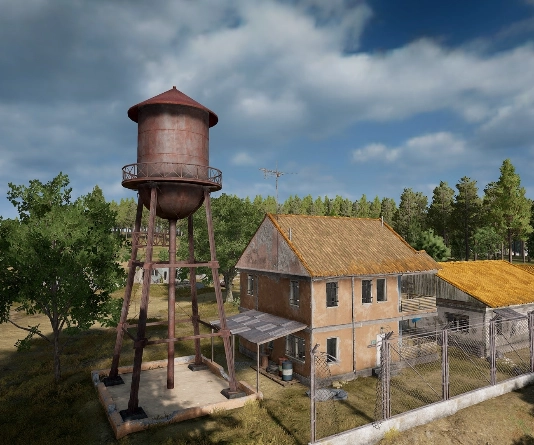 Guess the location on the PUBG Erangel map