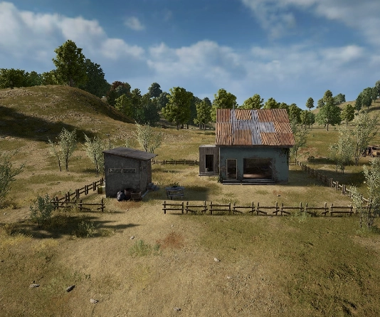 Guess the location on the PUBG Erangel map