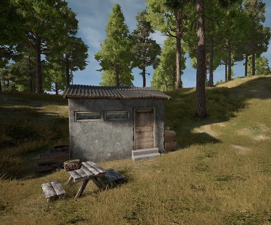 Guess the location on the PUBG Erangel map