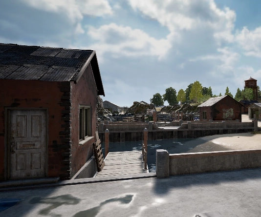 Guess the location on the PUBG Erangel map