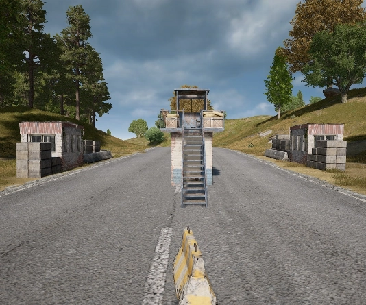 Guess the location on the PUBG Erangel map