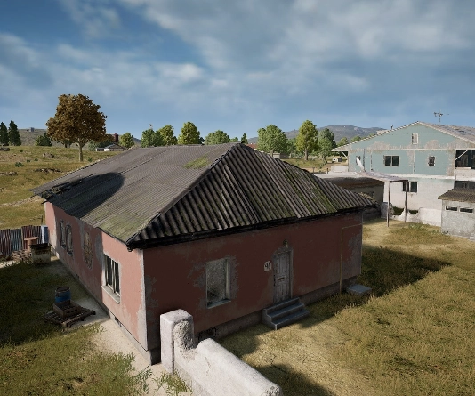 Guess the location on the PUBG Erangel map