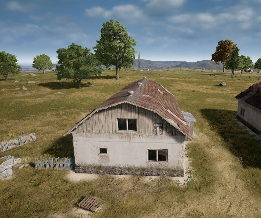 Guess the location on the PUBG Erangel map