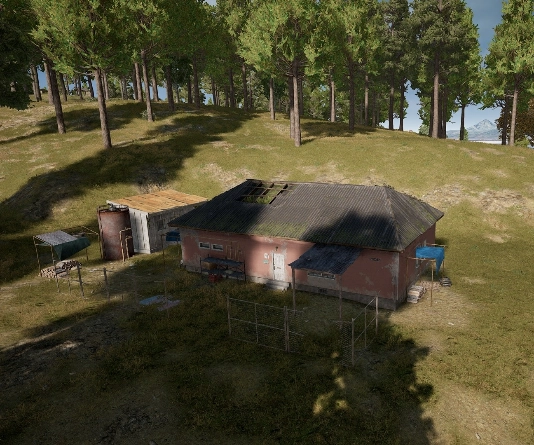 Guess the location on the PUBG Erangel map