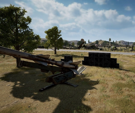 Guess the location on the PUBG Erangel map