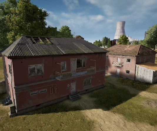 Guess the location on the PUBG Erangel map