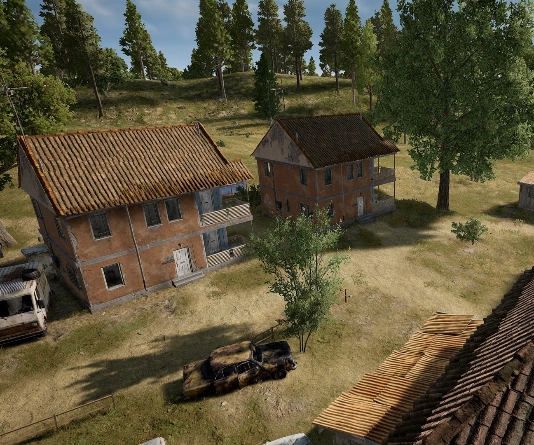 Guess the location on the PUBG Erangel map