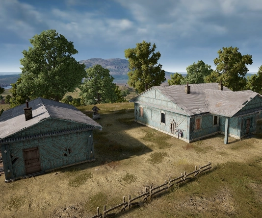 Guess the location on the PUBG Erangel map