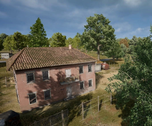 Guess the location on the PUBG Erangel map