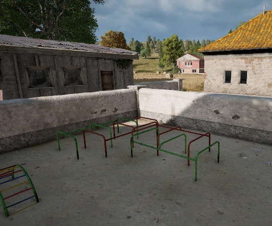 Guess the location on the PUBG Erangel map