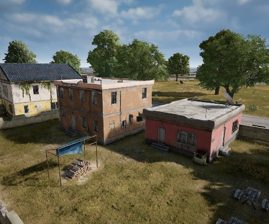 Guess the location on the PUBG Erangel map