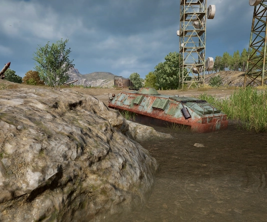 Guess the location on the PUBG Erangel map