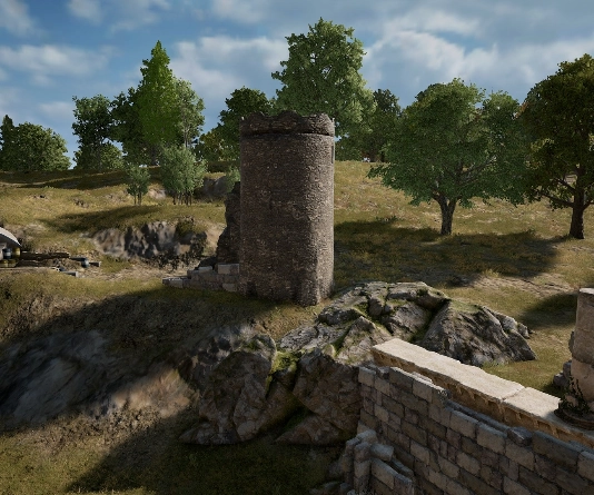 Guess the location on the PUBG Erangel map