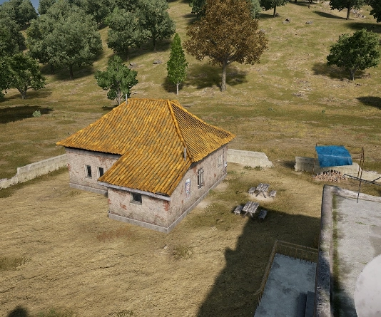Guess the location on the PUBG Erangel map
