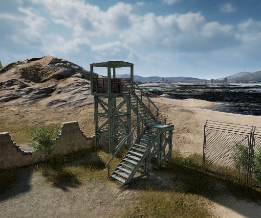 Guess the location on the PUBG Erangel map