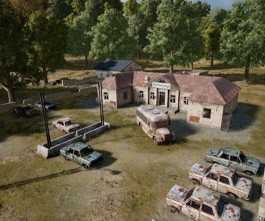 Guess the location on the PUBG Erangel map