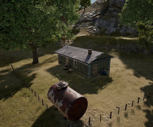 Guess the location on the PUBG Erangel map