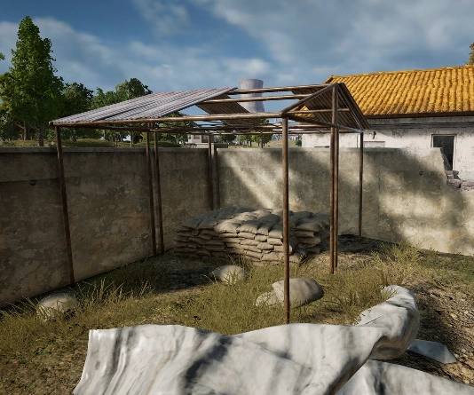 Guess the location on the PUBG Erangel map