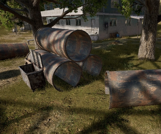 Guess the location on the PUBG Erangel map