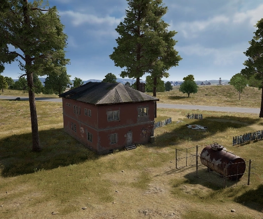 Guess the location on the PUBG Erangel map