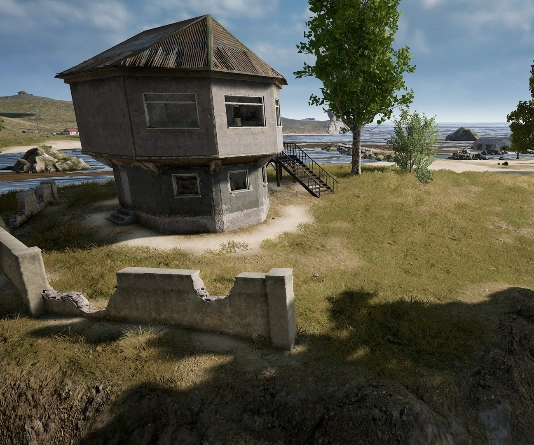 Guess the location on the PUBG Erangel map