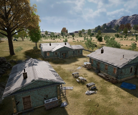 Guess the location on the PUBG Erangel map