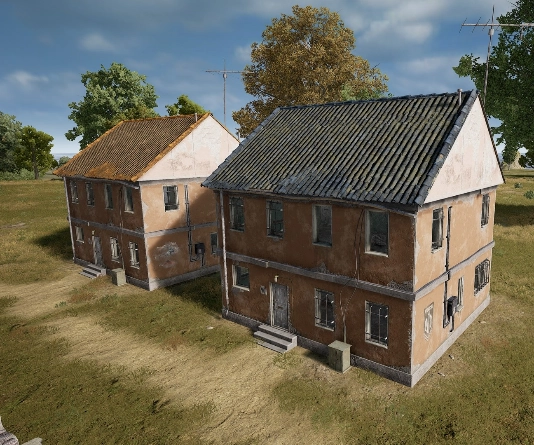 Guess the location on the PUBG Erangel map