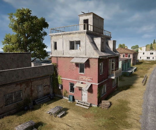 Guess the location on the PUBG Erangel map