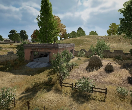 Guess the location on the PUBG Erangel map