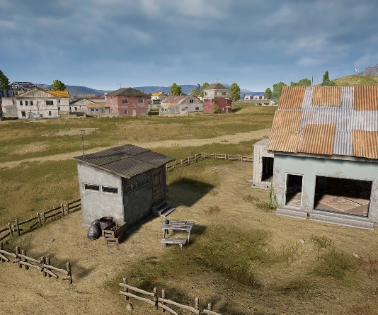 Guess the location on the PUBG Erangel map