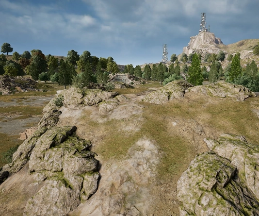 Guess the location on the PUBG Erangel map